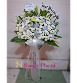 standing flower mix hydrangea