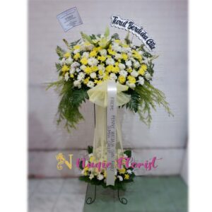 standing flower yellow duka